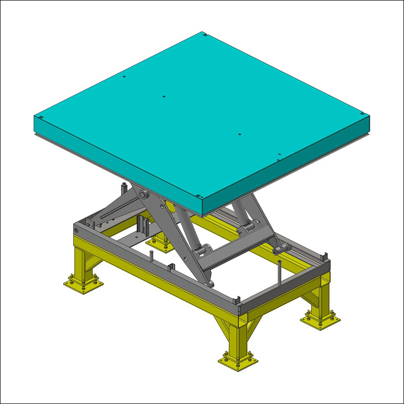 chassis de calage pour table élévatrice