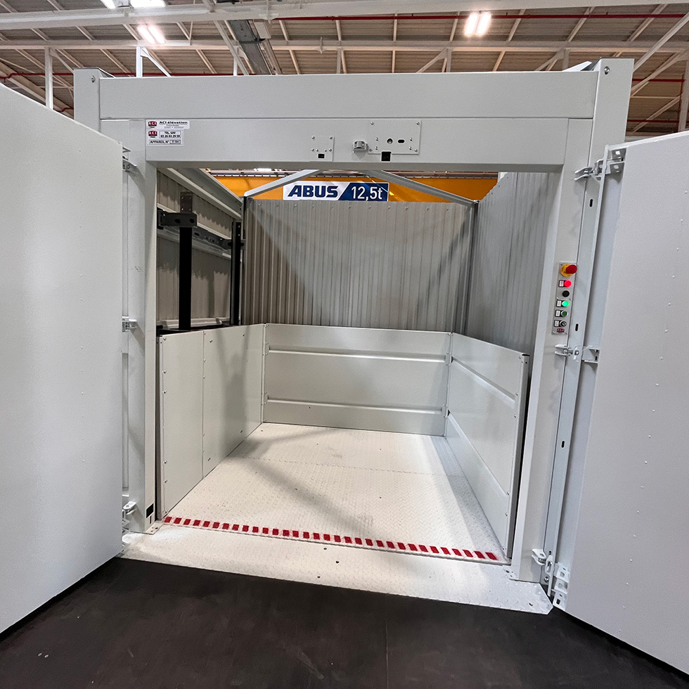 Monte-charge industriel fabricant français